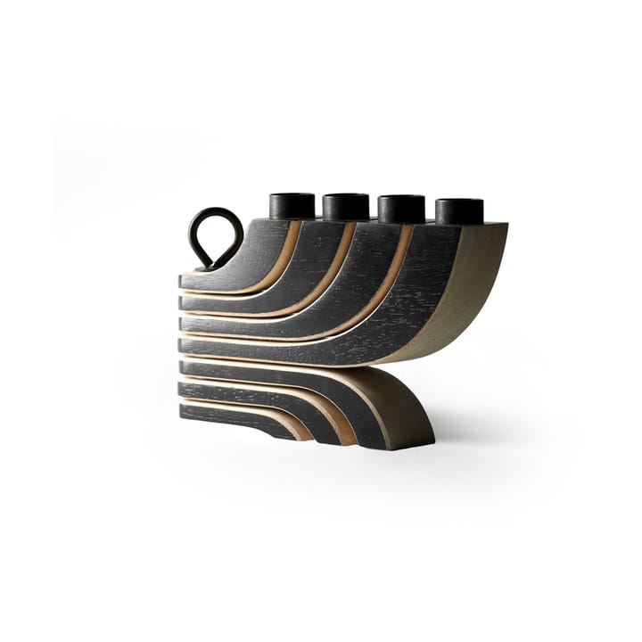 Nordic light ljusstake 4 armar, Svart Design House Stockholm