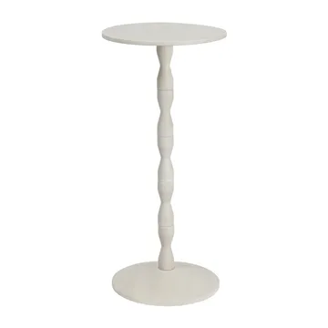 Pedestal bord Ø31x67,5 cm - Stained white grey - Design House Stockholm