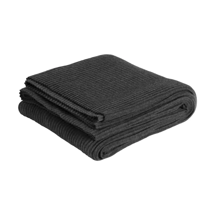 Pleece filt 140x160 cm - Mörkgrå - Design House Stockholm