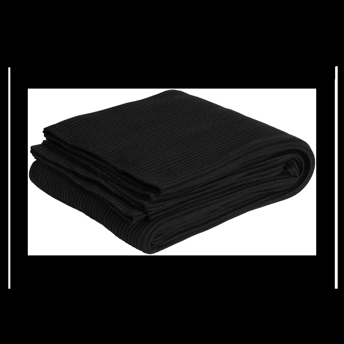 Design House Stockholm Pleece filt 140x170 cm Svart