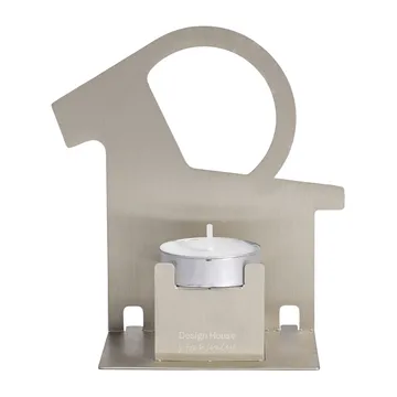 Pop-up värmeljushållare julbock - Rostfritt stål - Design House Stockholm