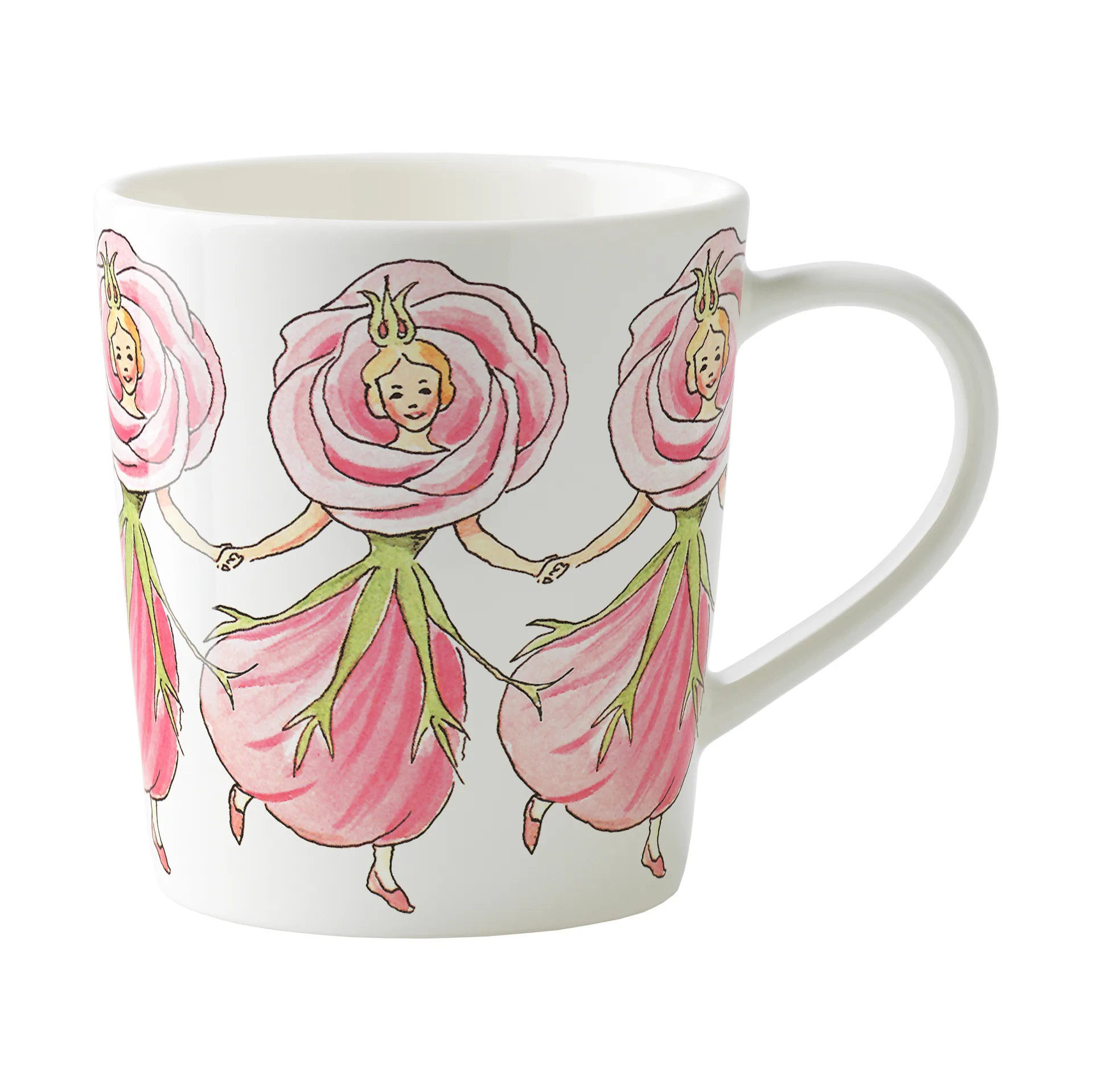 Rose mugg med handtag, 40 cl Design House Stockholm