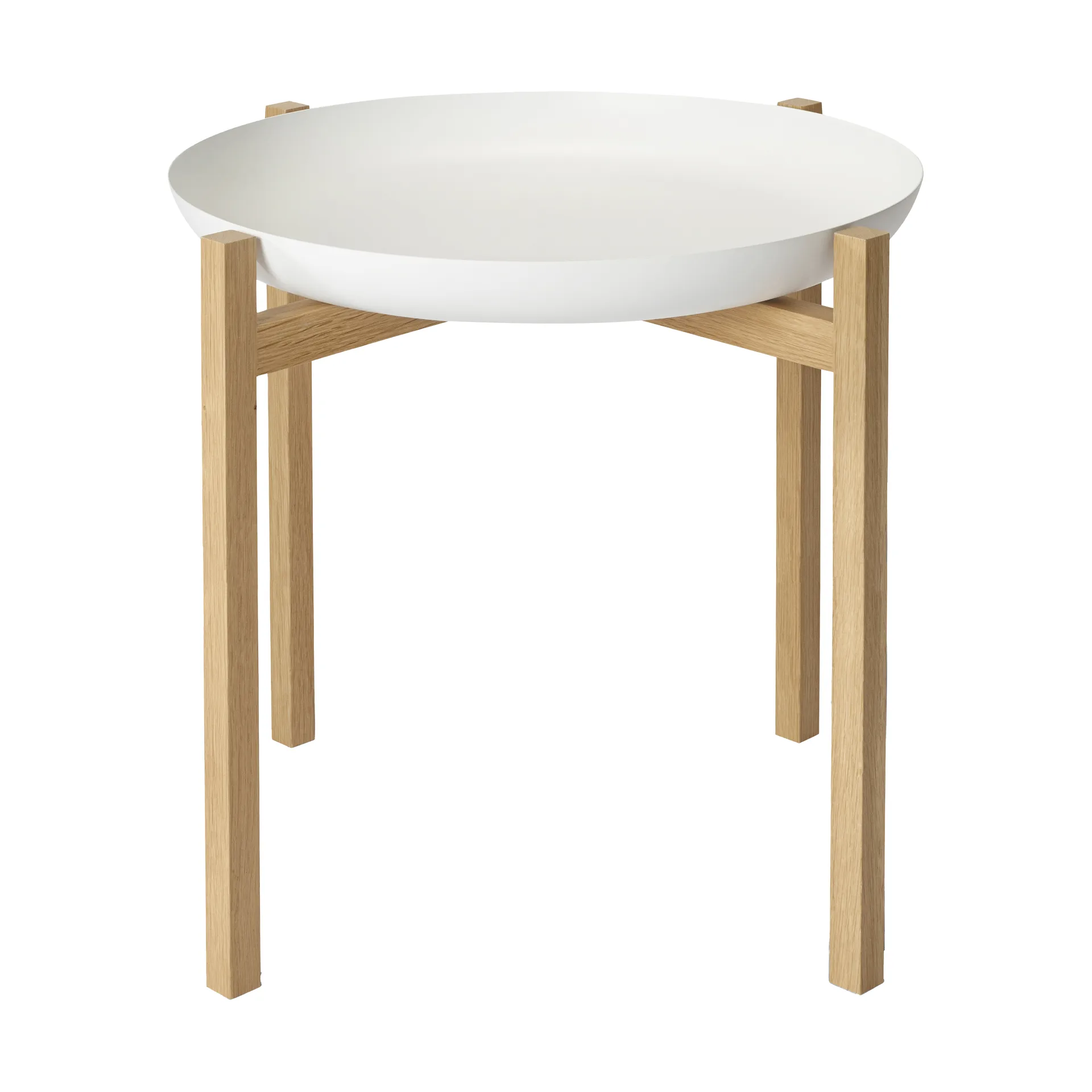 Tablo Table Set sidobord, High white Design House Stockholm