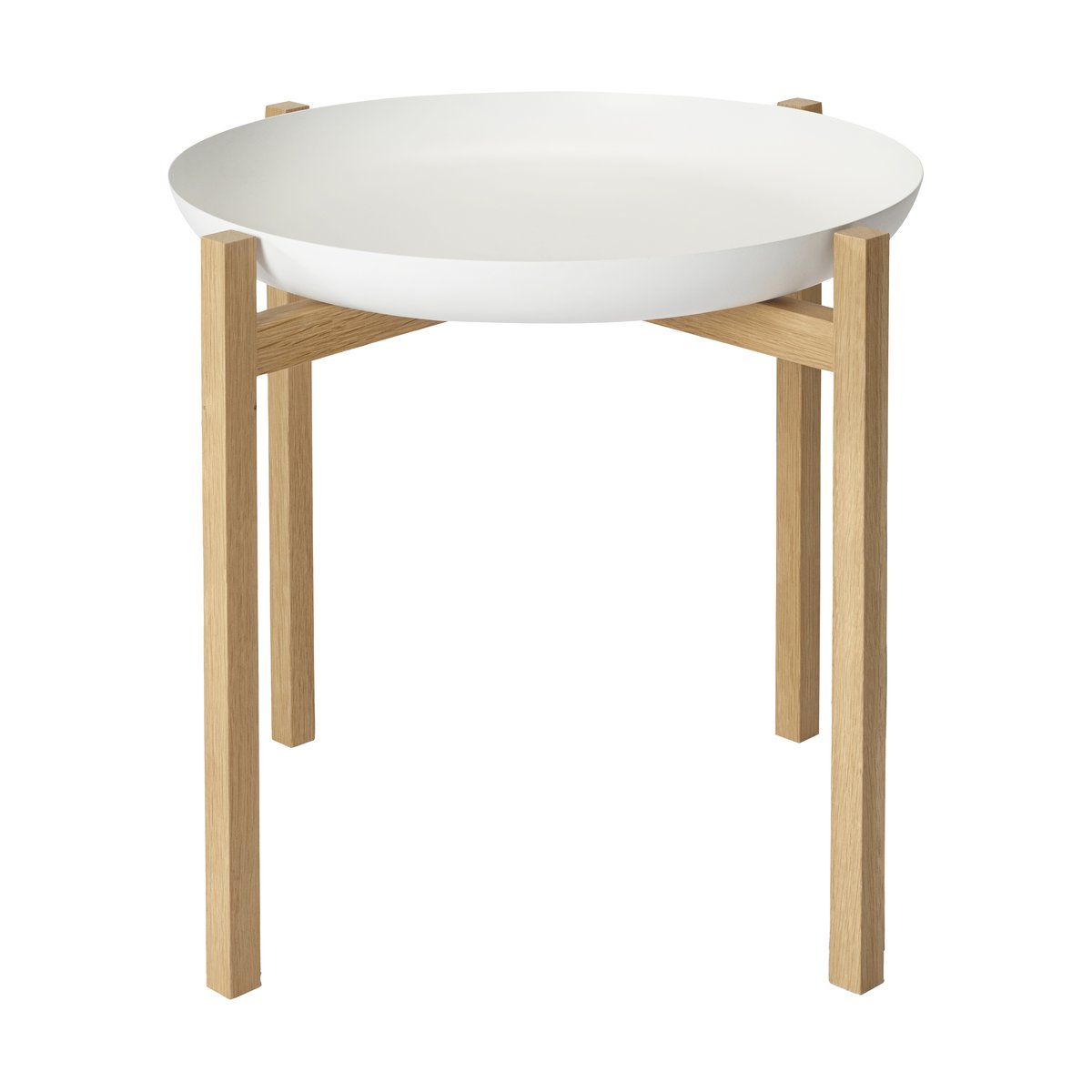 Design House Stockholm Tablo Table Set sidobord High white