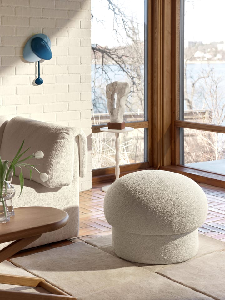 Uno puff Ø65 cm, Cream Design House Stockholm
