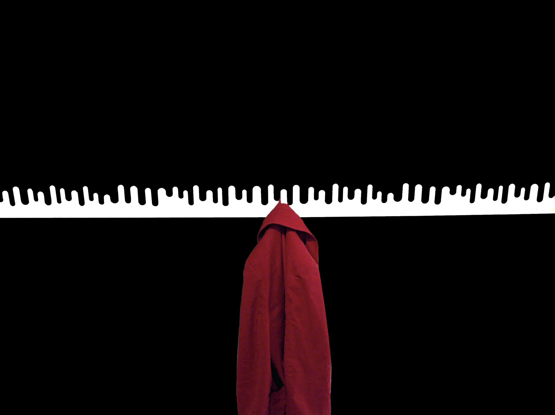 Wave hängare 2-pack, vit Design House Stockholm