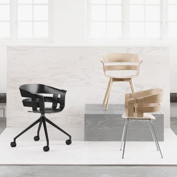 Wick Chair stol - ek-kromade ben - Design House Stockholm