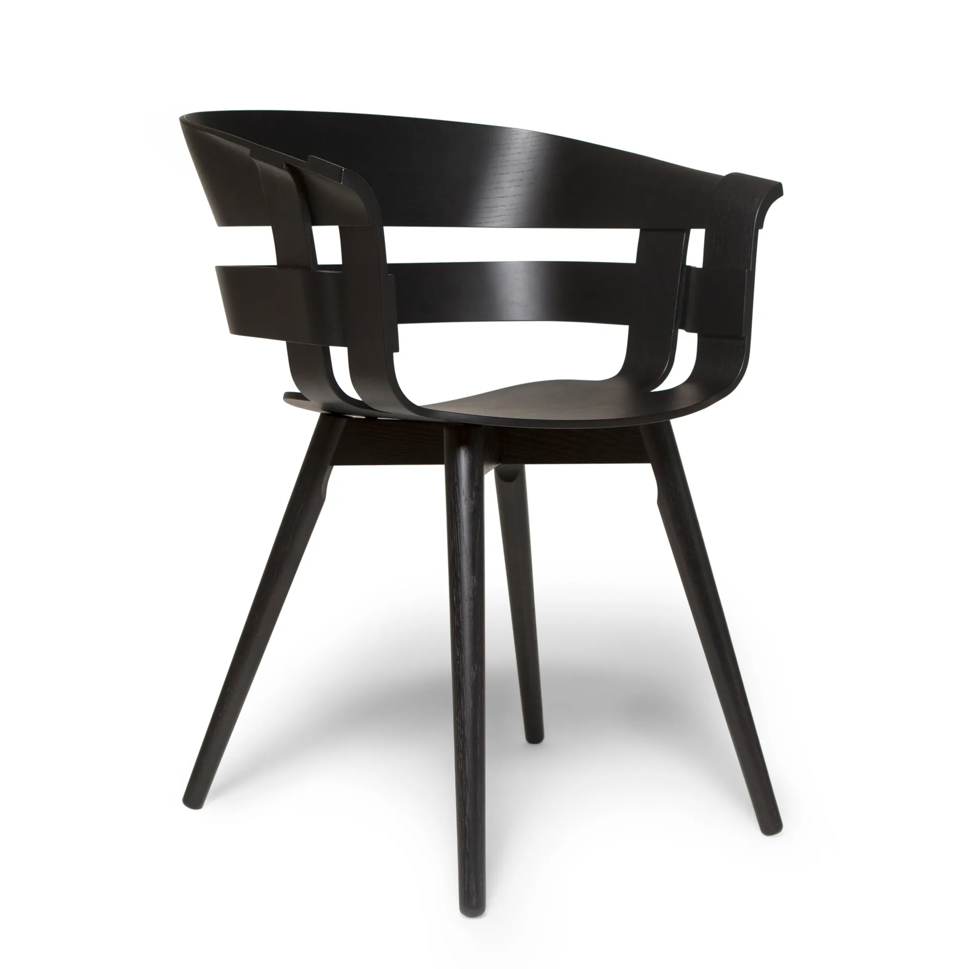 Wick Chair stol, svart-svarta askben Design House Stockholm