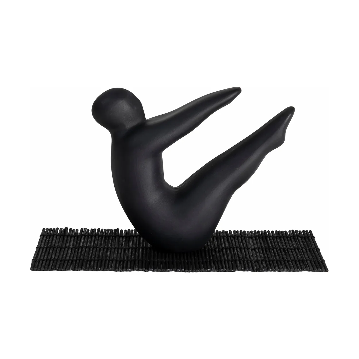 Design House Stockholm Yoga dekoration no. 2 Black | Skandinavisk Design | Skulpturer & Porslinsfigurer | Svart