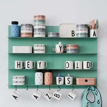Breakfast Dinner Lunch skål 3-pack - Grön - Design Letters