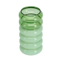 Design Letters Bubble 2-i-1 vas och ljusstake 13,5 cm Green