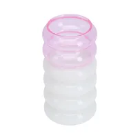 Design Letters Bubble 2-i-1 vas och ljusstake 13,5 cm Pink
