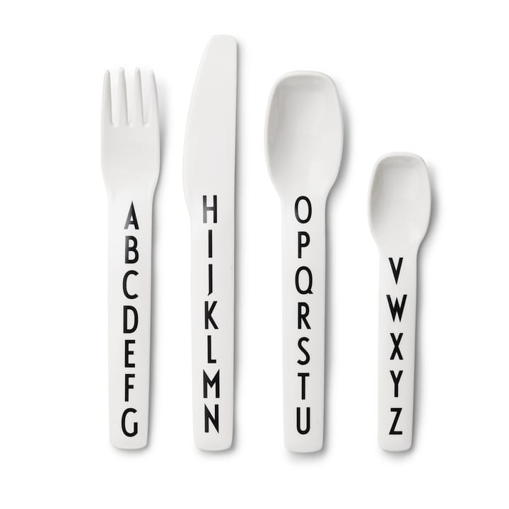 Design Letters barnbestick melamin, vit Design Letters