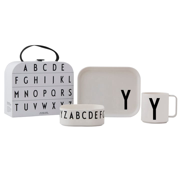 Design Letters barnservis set - Y - Design Letters