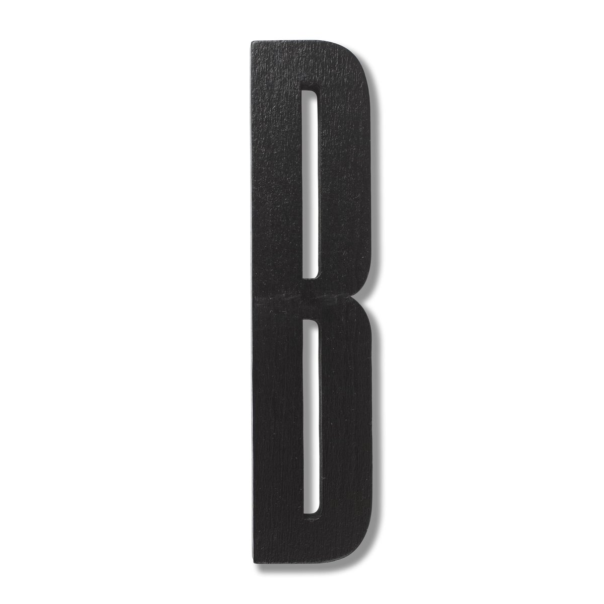 Design Letters bokstav B | Skandinavisk Design | Barnrumsinredning | Svart