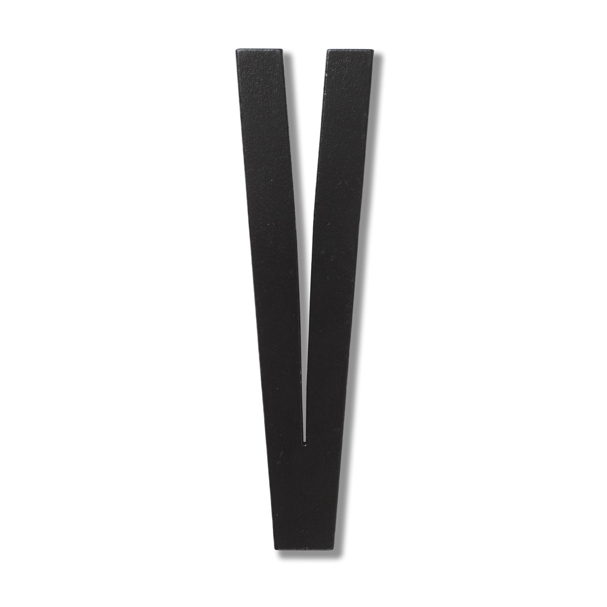Design Letters bokstav V | Skandinavisk Design | Barnrumsinredning | Svart