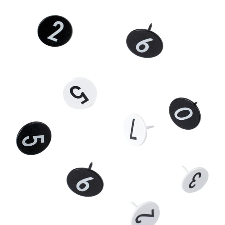 Design Letters box med pins - 0-9 - Design Letters