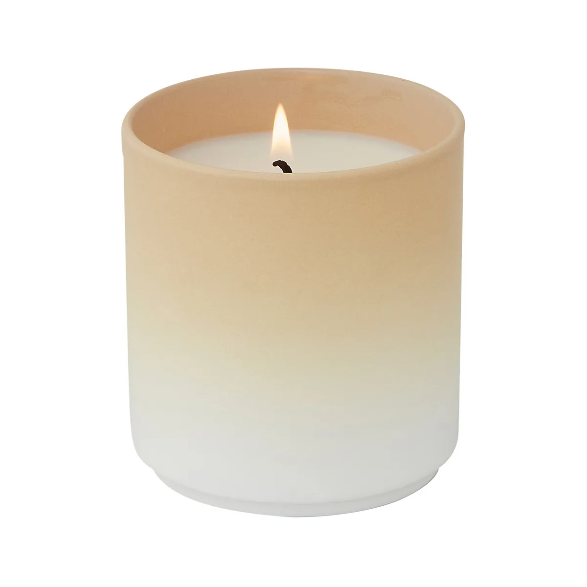 Design Letters Design Letters dip dye doftljus Ø8 cm Beige