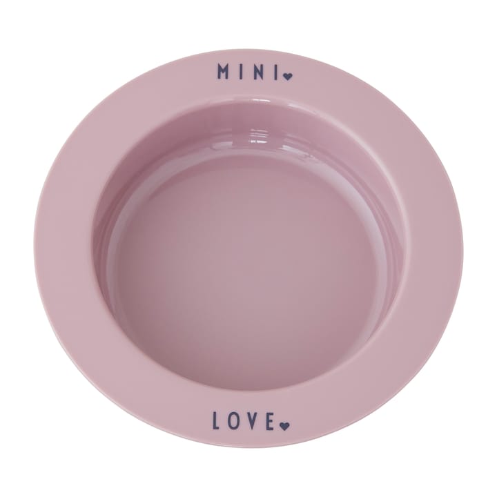 Design Letters djup tallrik favorit mini - Lavender-love - Design Letters