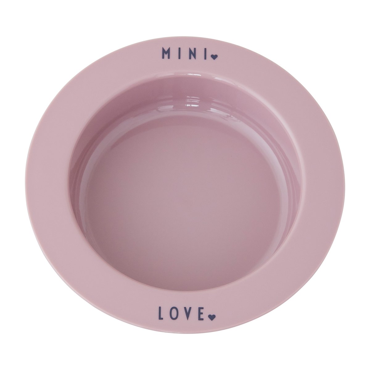 Design Letters djup tallrik favorit mini Lavender-love