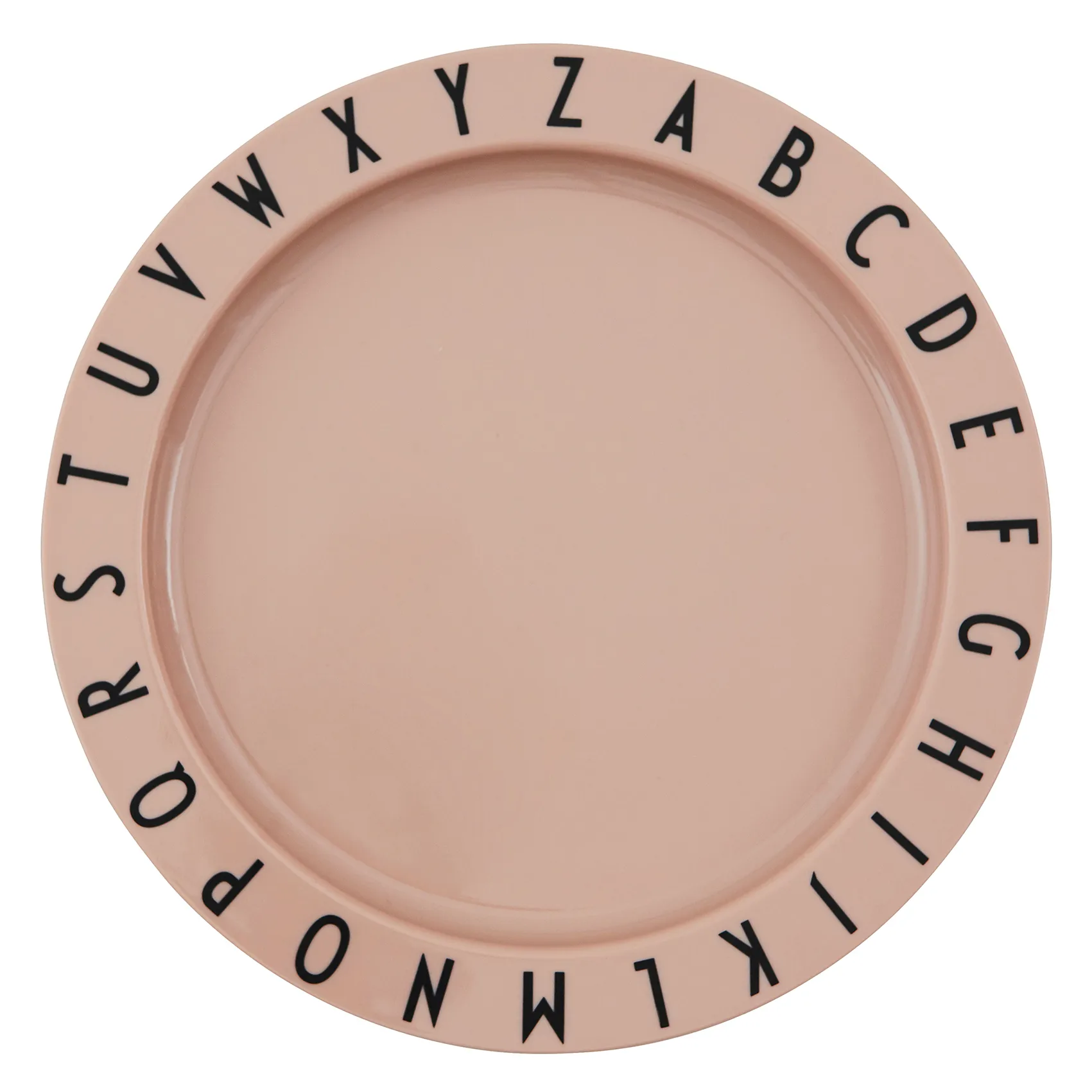 Design Letters Eat&Learn tallrik, Nude Design Letters