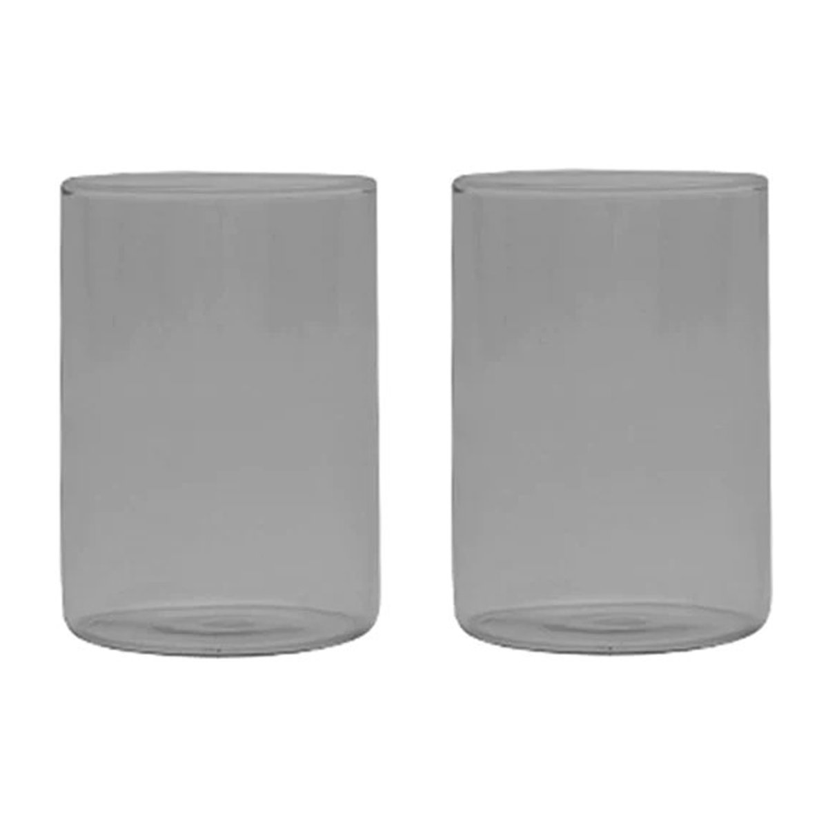 Design Letters favoritglas 35 cl 2-pack | Skandinavisk Design | Dricksglas | Grå