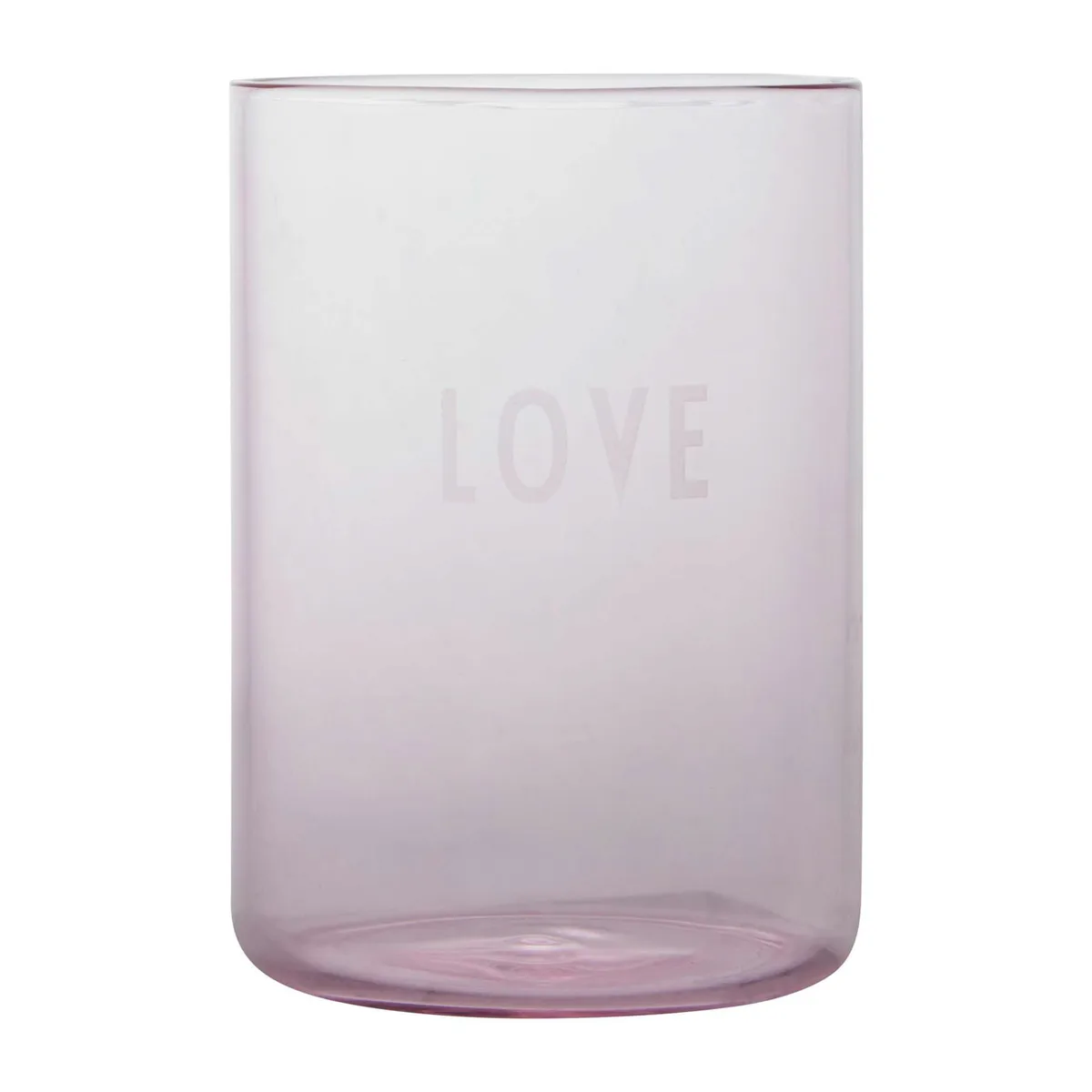 Design Letters Design Letters favoritglas 35 cl Love-rose