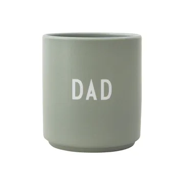 Design Letters favoritkopp 25 cl - Dad/Love-green - Design Letters