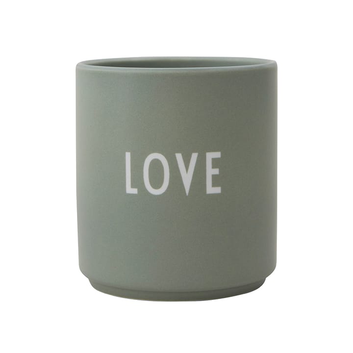 Design Letters favoritkopp 25 cl - Dad/Love-green - Design Letters