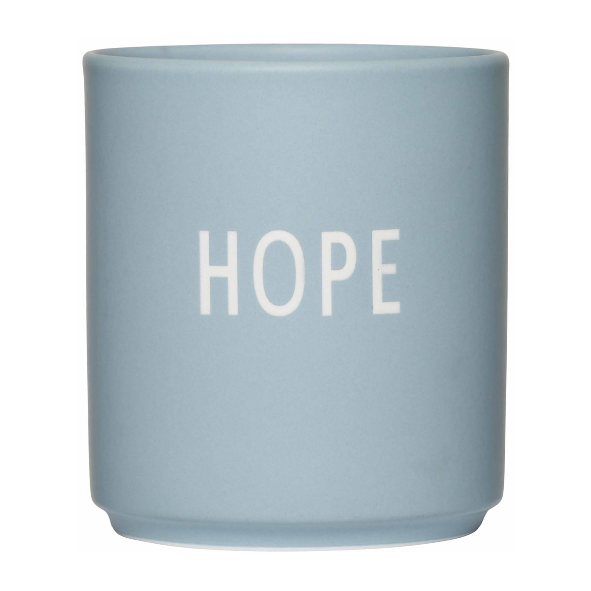 Design Letters favoritkopp 25 cl Hope-light blue | Skandinavisk Design | Kaffekoppar | Blå