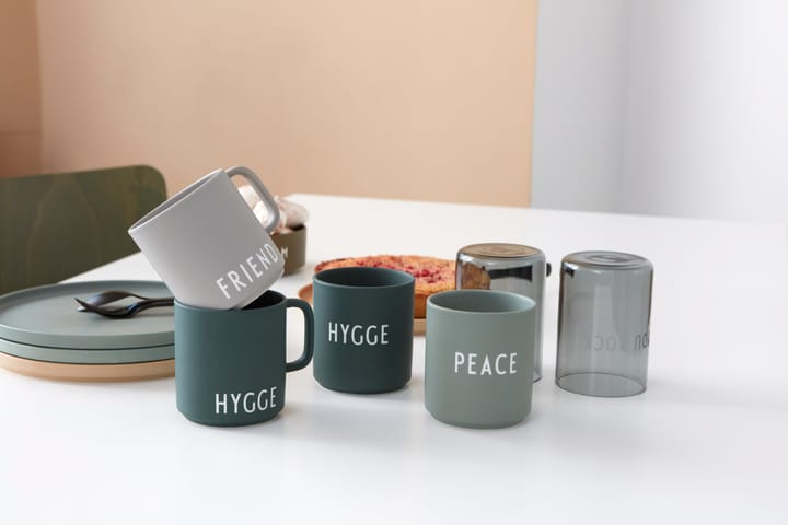 Design Letters favoritkopp 25 cl - Hygge-dark green - Design Letters