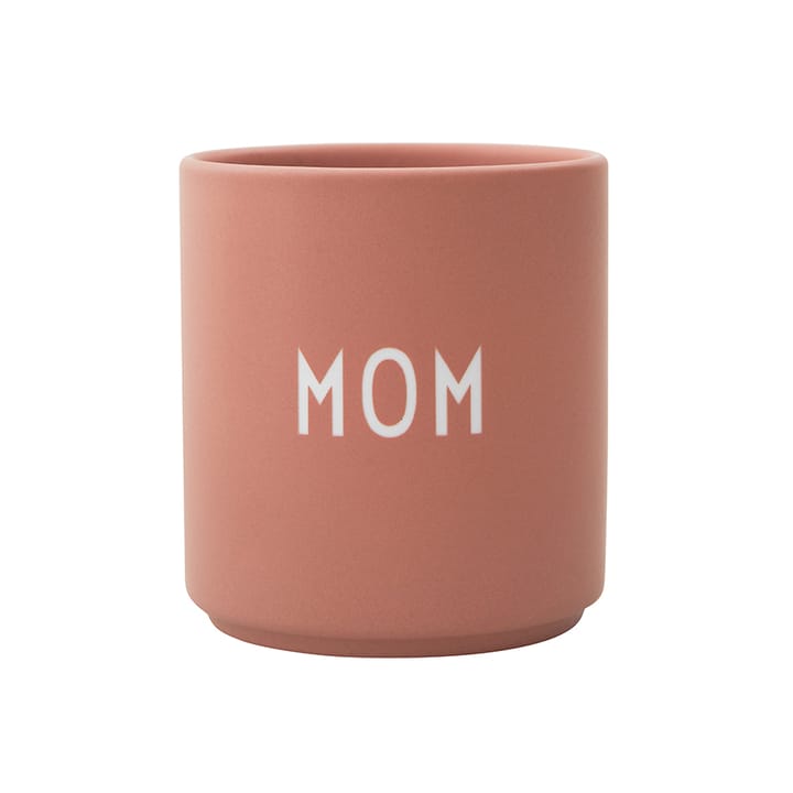 Design Letters favoritkopp 25 cl - Mom/Love-nude - Design Letters