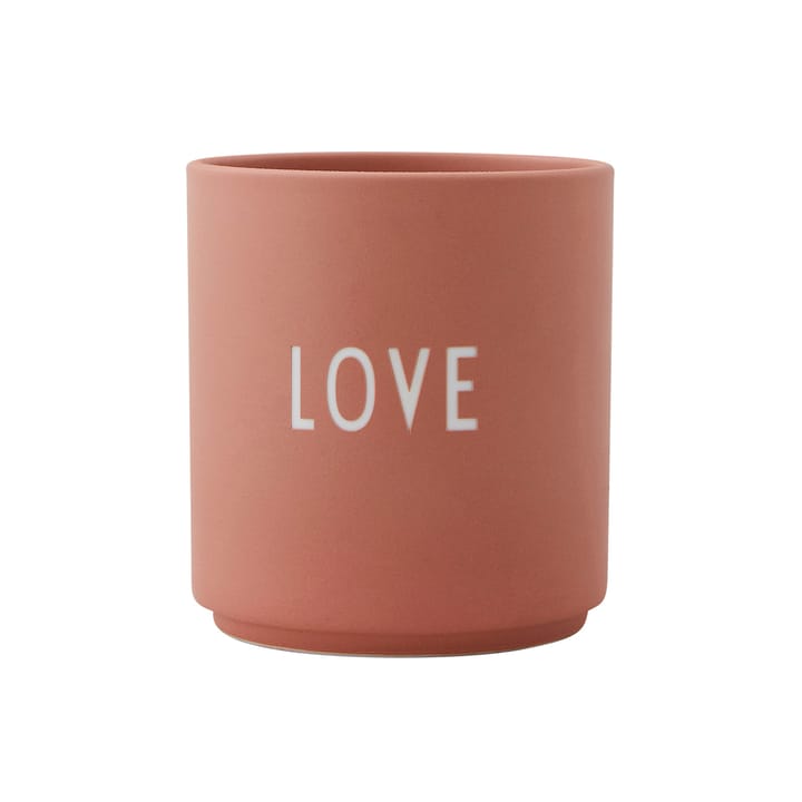 Design Letters favoritkopp 25 cl - Mom/Love (Rosa) - Design Letters
