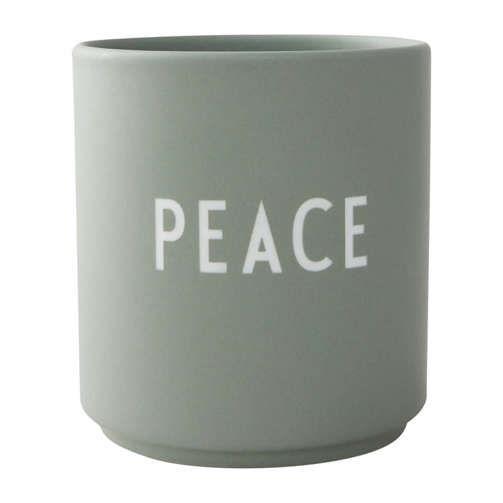 Design Letters favoritkopp 25 cl - Peace-green - Design Letters