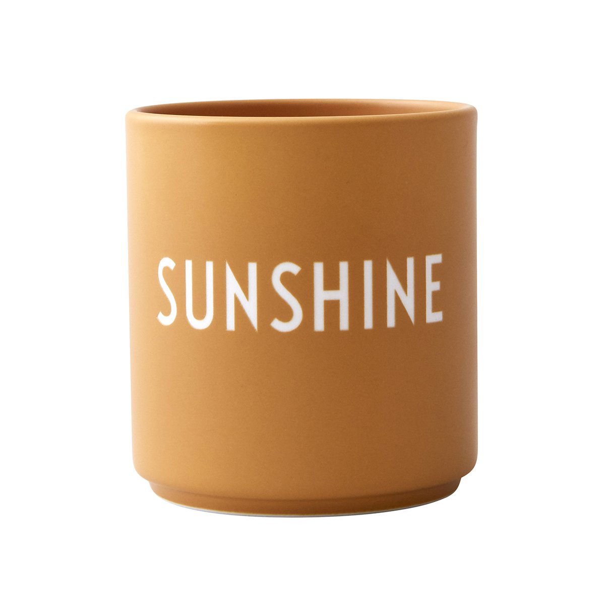 Design Letters favoritkopp 25 cl Sunshine (Gul) | Skandinavisk Design | Kaffekoppar | Gul