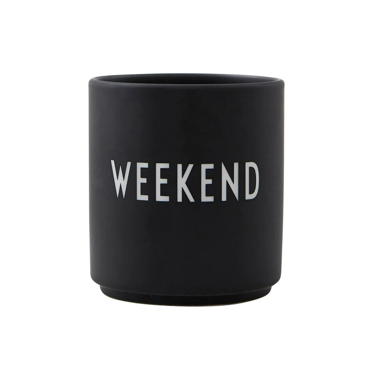 Design Letters Design Letters favoritkopp 25 cl Weekend-black