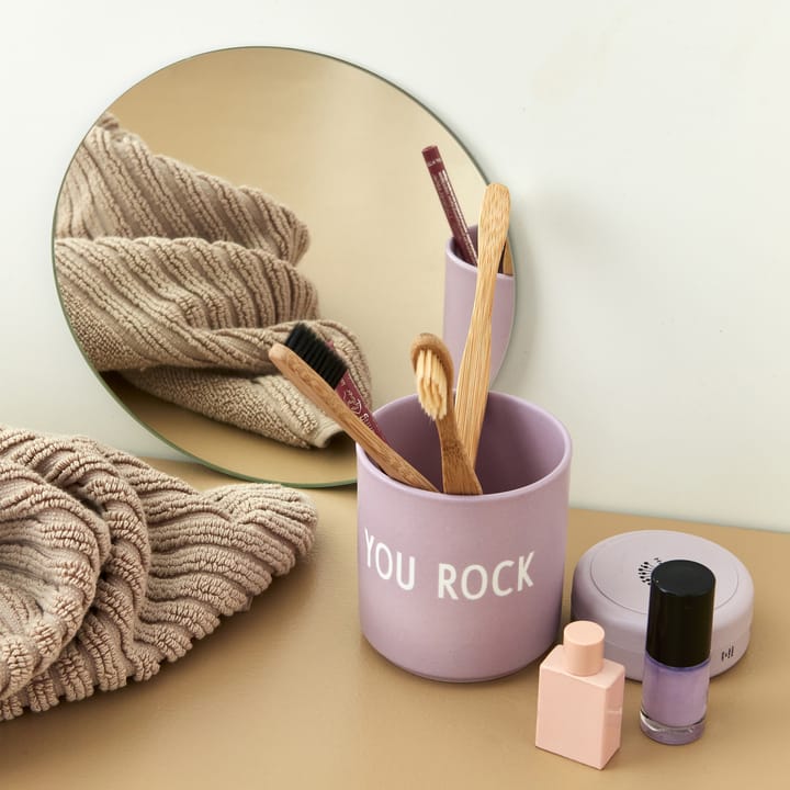 Design Letters favoritkopp 25 cl - You rock-lavender - Design Letters