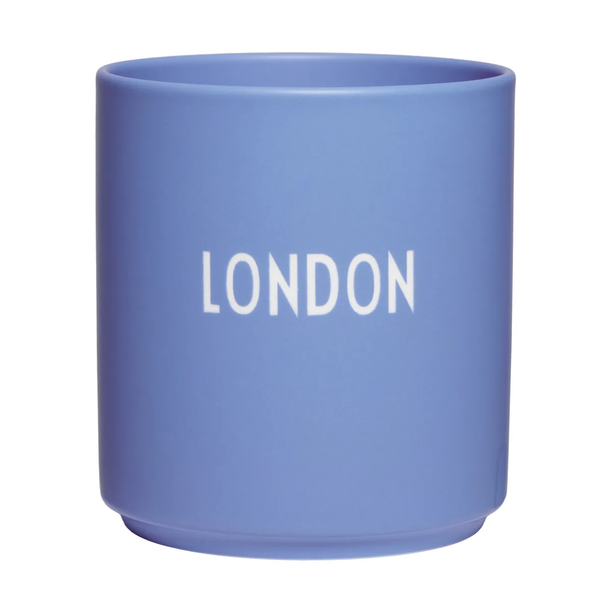 Design Letters Design Letters favoritkopp International 25 cl London-blue