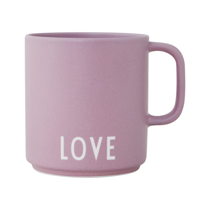 Design Letters favoritkopp med handtag 25 cl - Love-lavender - Design Letters