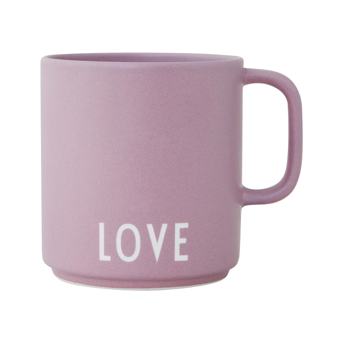 Design Letters Design Letters favoritkopp med handtag 25 cl Love-lavender