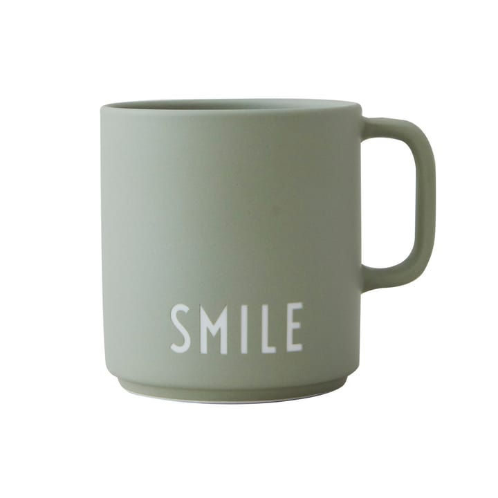 Design Letters favoritkopp med handtag 25 cl - Smile - Design Letters