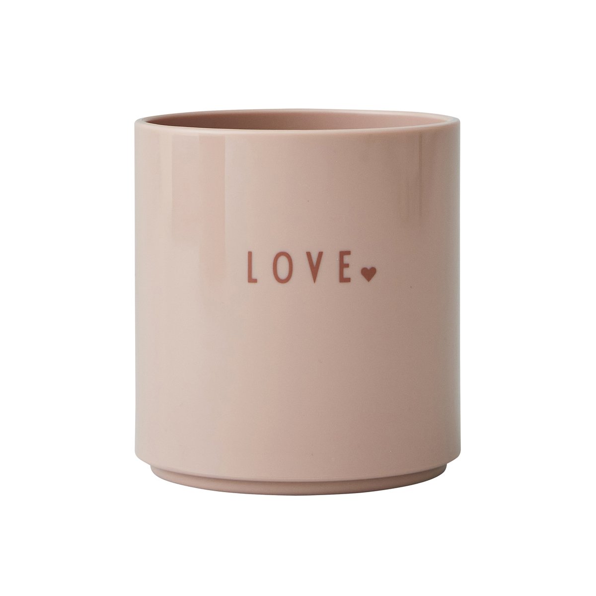 Design Letters favoritkopp mini Love | Skandinavisk Design | Barnserviser | Orange