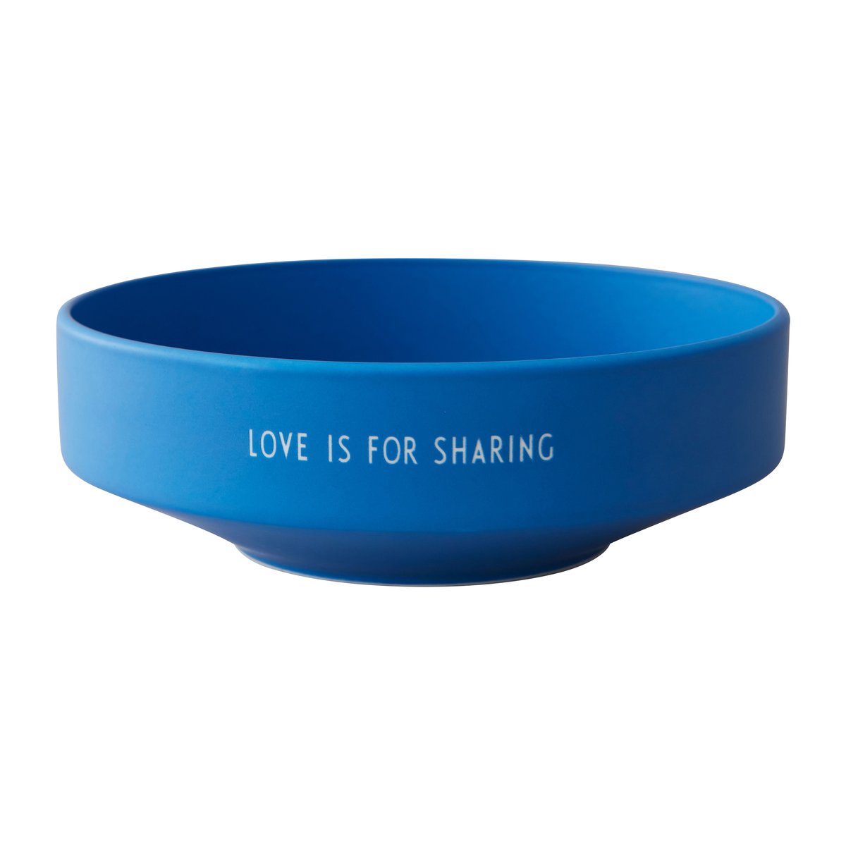 Design Letters favoritskål large Ø22 cm Cobalt blue