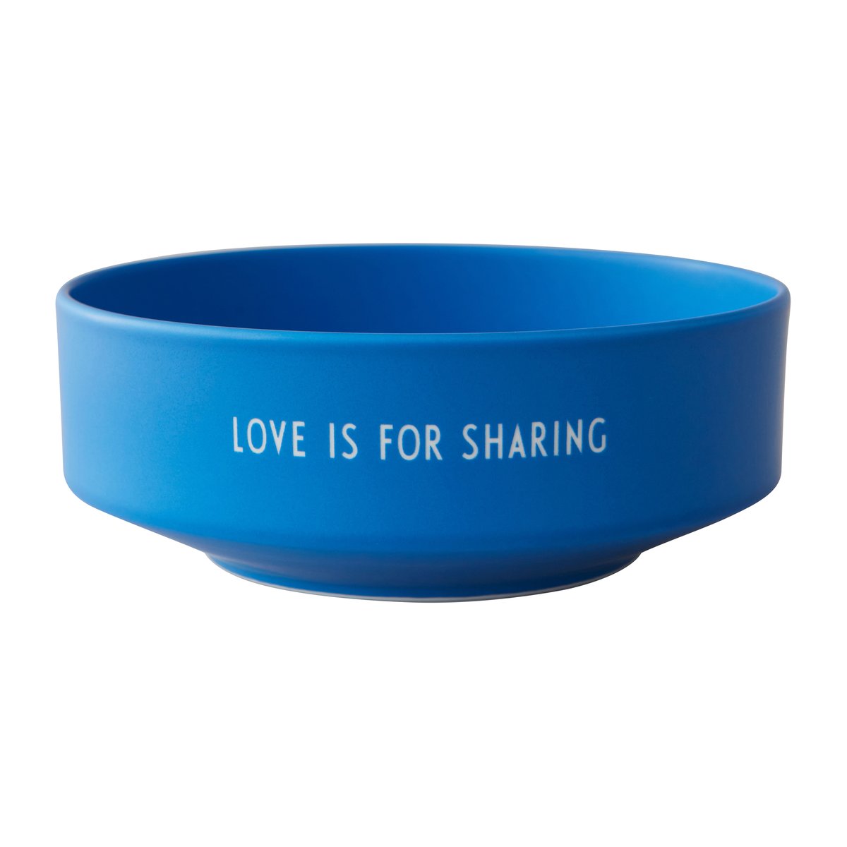 Design Letters favoritskål medium Ø17,5 cm Cobalt blue