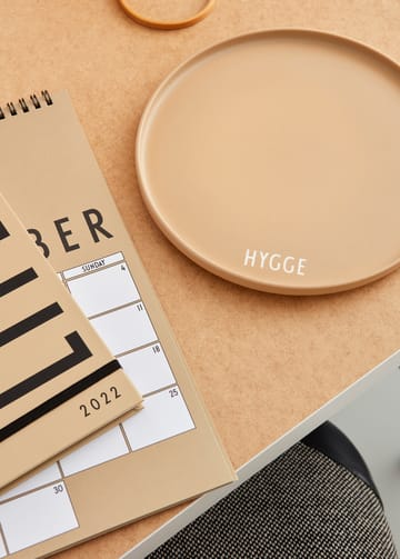Design Letters favorittallrik Ø22 cm - Hygge-beige - Design Letters
