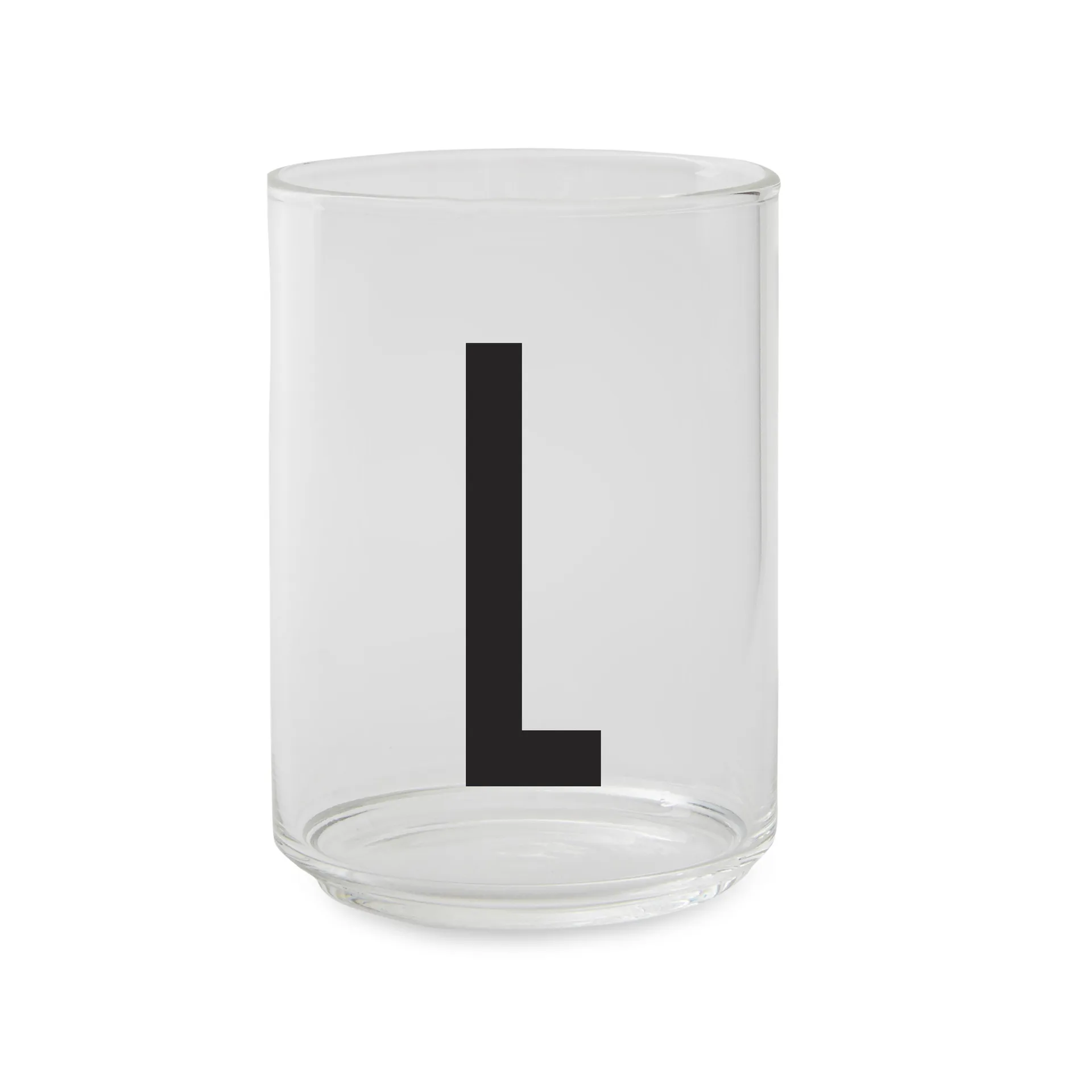 Design Letters glas, L Design Letters