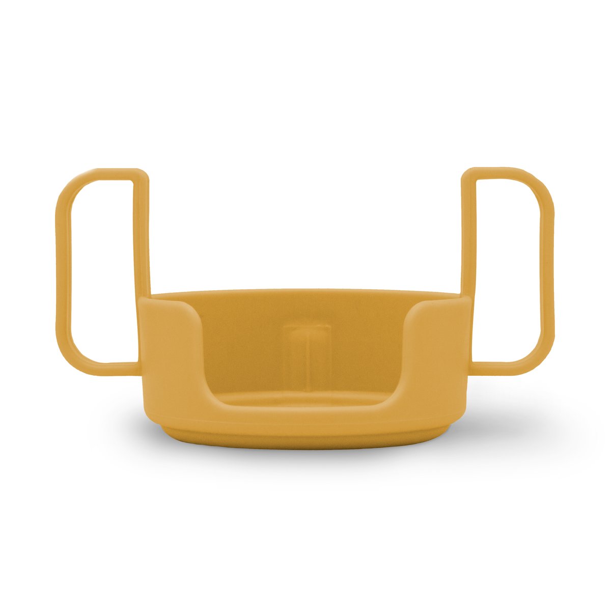 Design Letters handtag för tritanglas Mustard | Skandinavisk Design | Barnserviser | Gul