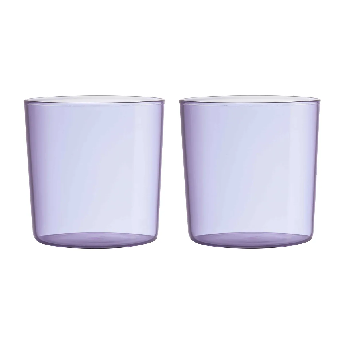 Design Letters Design Letters Kids Eco dricksglas 2-pack Purple