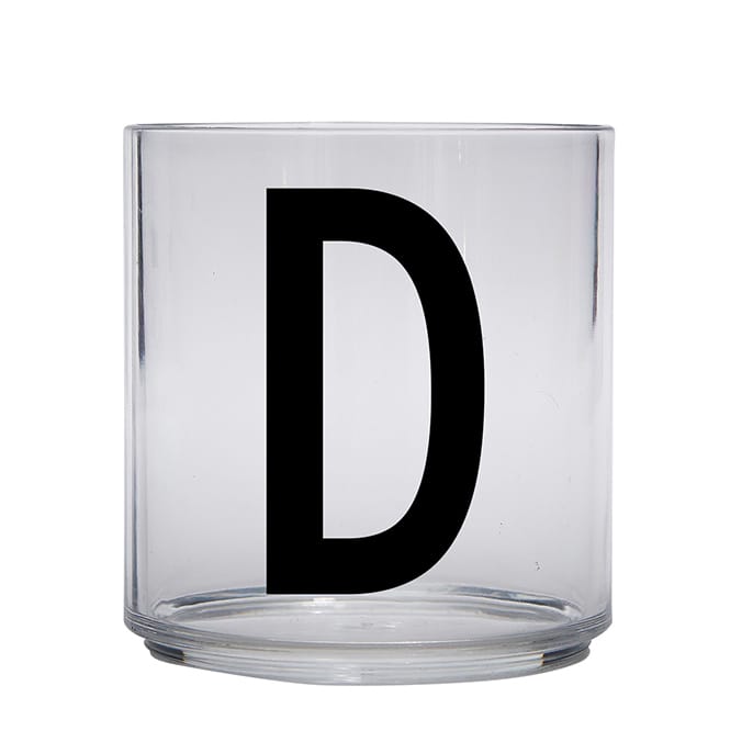 Design Letters Kids glas - D - Design Letters