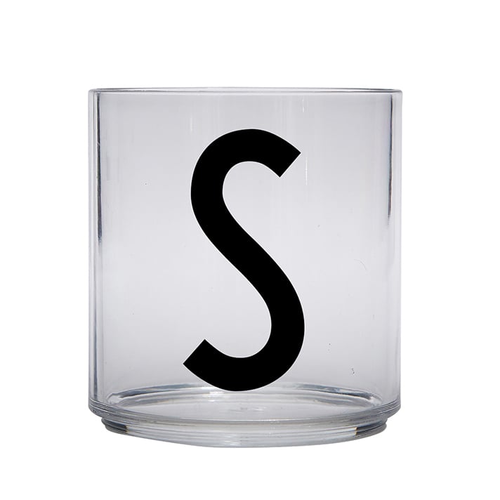 Design Letters Kids glas S | Skandinavisk Design | Dricksglas | Transparent